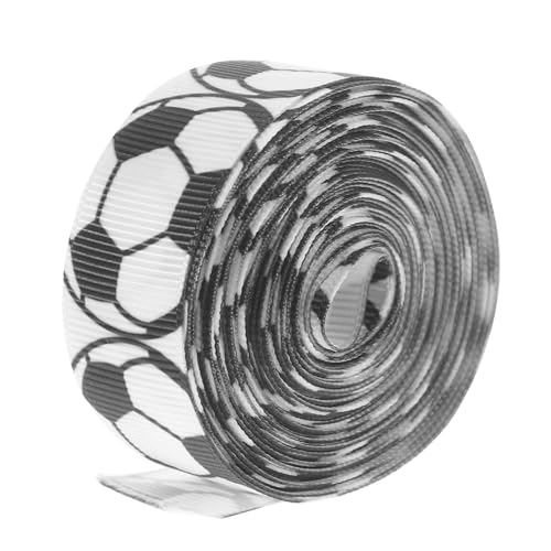 Homoyoyo Fußball Dekoratives Satinband Breit Lang Vielseitiges Geschenkband für Partydekoration Geschenkverpackung Basteln und Schleifen Strapazierfähig und Modisch Homoyoyo Fußball Dekoratives Satinband Breit Lang Vielseitiges Geschenkband für Partydekoration Geschenkverpackung Basteln und Schleifen Strapazierfähig und Modisch von Homoyoyo