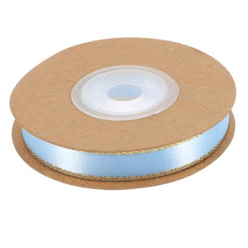 Homoyoyo Geburtstagsgeschenkband Verpackungsband Bänder Zum Basteln Geschenkband Geschenkverpackungsbänder Schleife DIY Band Dekoratives Band Handgefertigte Bänder Polyester Blau von Homoyoyo