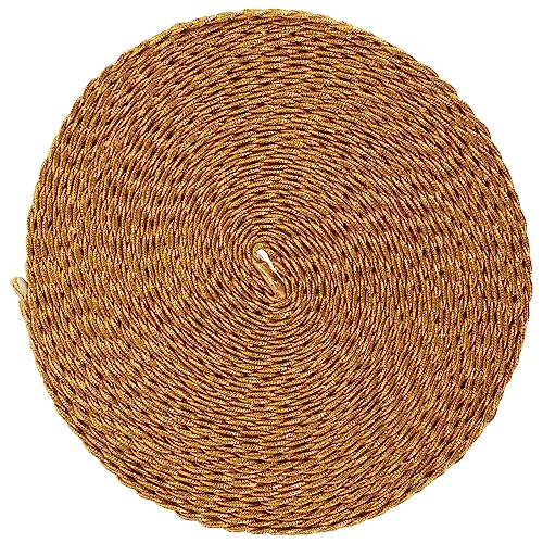 Homoyoyo Geflochtene Goldfarbene Borte mit Fransen Waschbares Handgefertigtes Spitzenband Dekorativer Vorhang und Kleidungsbesatz DIY Schmuckband zum Zuschneiden und Nähen Homoyoyo Geflochtene Goldfarbene Borte mit Fransen Waschbares Handgefertigtes Spitzenband Dekorativer Vorhang und Kleidungsbesatz DIY Schmuckband zum Zuschneiden und Nähen von Homoyoyo