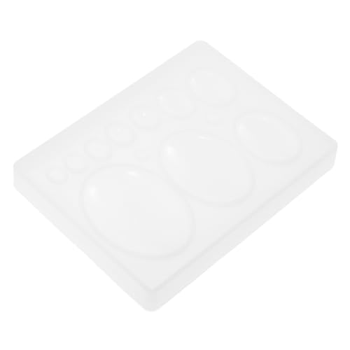 Homoyoyo Gemstone Silikonform für Diy Schmuckherstellung Weiche und Langlebige Resin Gießform für Ohrringe Anhänger Schlüsselanhänger Wiederverwendbar und Detailgenau für Bastelprojekte von Homoyoyo