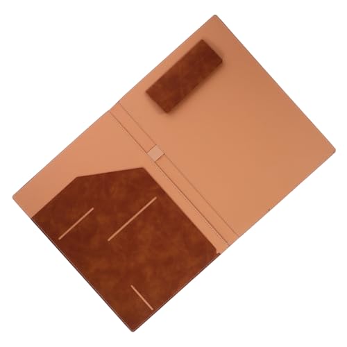 Homoyoyo Geschäftsordner Dokumentenordner besprechungsmappe Multifunktionsordner hochwertige Ledermappe Bürobedarf dokumentieren schreibtisch Mappenmappe aus Leder Portfolio-Organizer Brown Homoyoyo Geschäftsordner Dokumentenordner besprechungsmappe Multifunktionsordner hochwertige Ledermappe Bürobedarf dokumentieren schreibtisch Mappenmappe aus Leder Portfolio-Organizer Brown von Homoyoyo