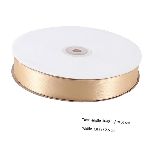 Homoyoyo Geschenkband Satin Breit Goldfarben Langlebiges Seiden Satin Schleifenband für Geschenkverpackung Partydekoration Blumenboxen und Bastelarbeiten Homoyoyo Geschenkband Satin Breit Goldfarben Langlebiges Seiden Satin Schleifenband für Geschenkverpackung Partydekoration Blumenboxen und Bastelarbeiten von Homoyoyo