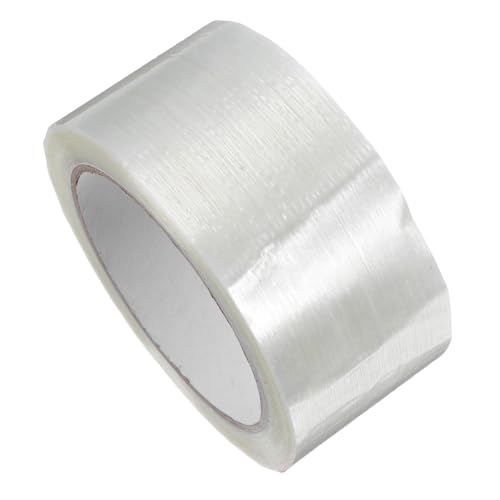 Homoyoyo Glasfaserband Versandband Wickelband Verstärktes Packband Bindeband Wasserrohr Dichtungsband Outdoor Klebeband Beutelband Isolierband Universalband Paketband Transparent von Homoyoyo