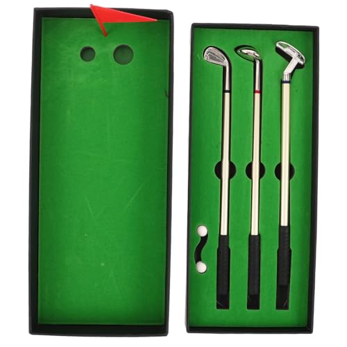 Homoyoyo Golf Kugelschreiber Set mit Mini Golfball Flagge Desktop Golf Dekor Glattes Praktisches Etui und Geschenkideen Homoyoyo Golf Kugelschreiber Set mit Mini Golfball Flagge Desktop Golf Dekor Glattes Praktisches Etui und Geschenkideen von Homoyoyo