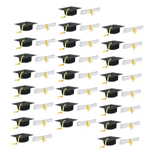 Homoyoyo Graduation Cap Konfetti Papierabschlusshut Deko für Abschlussfeier Tischdekoration Schule Party Zubehör Homoyoyo Graduation Cap Konfetti Papierabschlusshut Deko für Abschlussfeier Tischdekoration Schule Party Zubehör von Homoyoyo