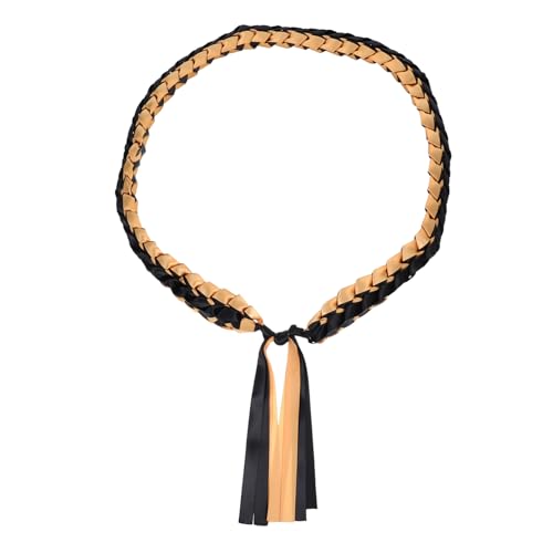 Homoyoyo Graduierungs Ehrenschnur Vierlagigem Satinband Handgefertigte Elastische Halskette für Oberstufe und Hochschule Weiches Bequemes Abschluss Accessoire für Feier und Party von Homoyoyo