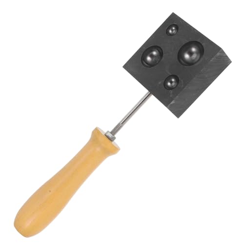 Homoyoyo Graphit Halbkreisform für Metallguss und Branding Eisen Vielseitige Gießform für Holz und Glaslampenarbeiten Langlebiges Material Anfängerfreundlich für Projekte von Homoyoyo