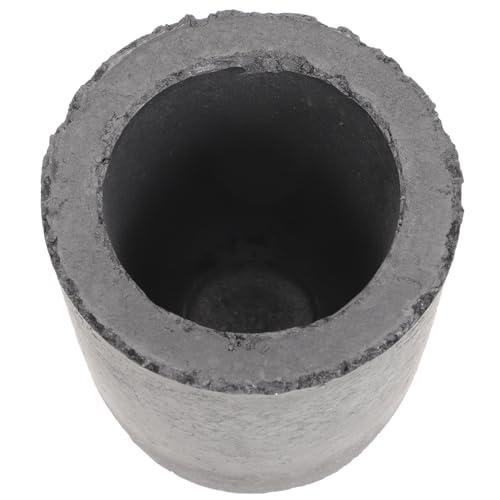 Homoyoyo Graphit Schmelzform für Metallguss Runder Graphit Tiegel für Gold Silber Kupfer Hochwertige Gießform mit Glatter Oberfläche Langlebig und für Präzise Metallgussanwendungen von Homoyoyo