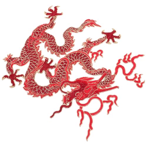 Homoyoyo Großer Roter Drachen Aufnäher zum Aufbügeln Langlebiger Hautfreundlicher Stoffflicken zum Reparieren und Dekorieren von Kleidung für Jacken Hosen DIY Kleidung und Heimtextilien Homoyoyo Großer Roter Drachen Aufnäher zum Aufbügeln Langlebiger Hautfreundlicher Stoffflicken zum Reparieren und Dekorieren von Kleidung für Jacken Hosen DIY Kleidung und Heimtextilien von Homoyoyo