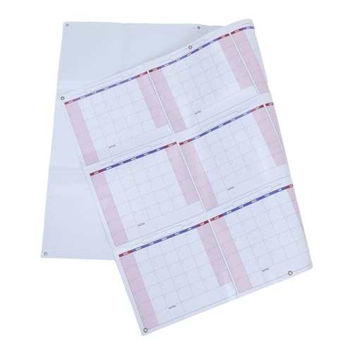 Homoyoyo Großer Trockener Abwischbarer Wandkalender Monate ohne Zahlen Wiederverwendbar Wasserfest Laminiert mit Vorgebohrten Löchern für Einfache Befestigung Büro Home School Planung Homoyoyo Großer Trockener Abwischbarer Wandkalender Monate ohne Zahlen Wiederverwendbar Wasserfest Laminiert mit Vorgebohrten Löchern für Einfache Befestigung Büro Home School Planung von Homoyoyo