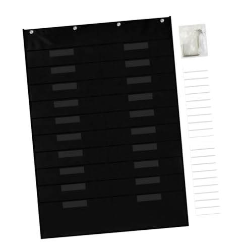 Homoyoyo Hängender Aktenordner Organizer Eleganter Wand Ablagebeutel für Klassenzimmer Tür und Wandaufbewahrung für Dokumente und Magazine Schwarz Homoyoyo Hängender Aktenordner Organizer Eleganter Wand Ablagebeutel für Klassenzimmer Tür und Wandaufbewahrung für Dokumente und Magazine Schwarz von Homoyoyo