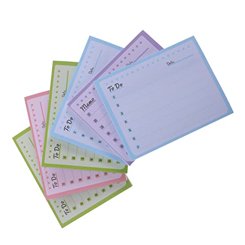 Homoyoyo Haftnotizen Memo Pads für Büro Schule und Zuhause Selbstklebende Notizen für Aufgabenlisten und Erinnerungen Praktische Schreibwaren von Homoyoyo