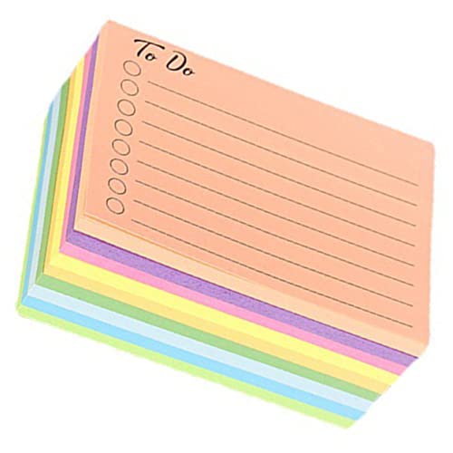 Homoyoyo Haftnotizen Selbstklebende Memo Pads Notizaufkleber für Büro Schule und Zuhause Verarbeitung Teiliges von Homoyoyo