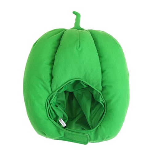 Homoyoyo Halloween Cosplay Plüsch Kopfbedeckung Grüner Pfeffer Kostüm Hut Weiches Party Accessoire für Erwachsene Fotorequisite Homoyoyo Halloween Cosplay Plüsch Kopfbedeckung Grüner Pfeffer Kostüm Hut Weiches Party Accessoire für Erwachsene Fotorequisite von Homoyoyo