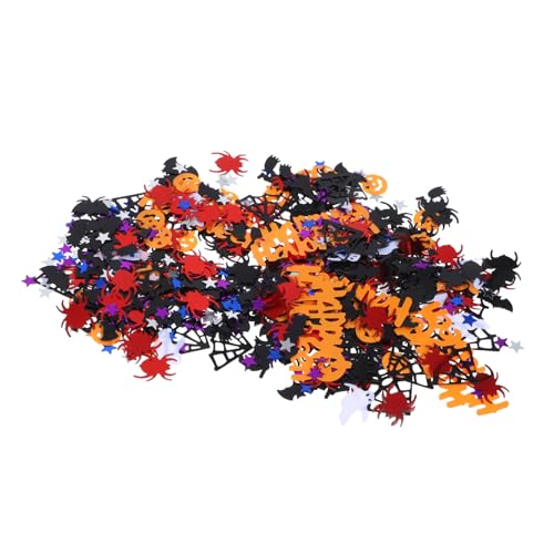 Homoyoyo Halloween Konfetti Teiliges Party Tischstreu mit Kürbis Spinne Fledermaus Hexe Wiederverwendbares PVC Material Vielseitige Deko für Halloween Party und Bastelprojekte Homoyoyo Halloween Konfetti Teiliges Party Tischstreu mit Kürbis Spinne Fledermaus Hexe Wiederverwendbares PVC Material Vielseitige Deko für Halloween Party und Bastelprojekte von Homoyoyo