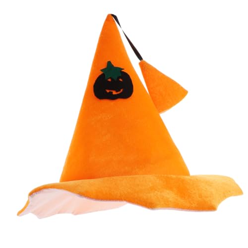Homoyoyo Halloween Kürbis Spitzhut Cosplay Hut Halloween Party Kostüm Zubehör Vielseitig für Damen und Herren Kreativer Kürbishut als Foto Requisite und Bühnenaccessoire Wahl für Karneval Homoyoyo Halloween Kürbis Spitzhut Cosplay Hut Halloween Party Kostüm Zubehör Vielseitig für Damen und Herren Kreativer Kürbishut als Foto Requisite und Bühnenaccessoire Wahl für Karneval von Homoyoyo