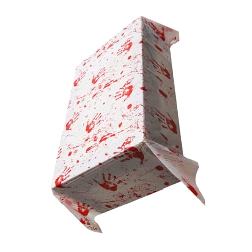 Homoyoyo Halloween PVC Tischdecke mit Handabdruck Deko Wasserdichtes Party Tischtuch für Halloween Feier Geeignet für Zuhause Restaurant und Gruselige Horror Partys Homoyoyo Halloween PVC Tischdecke mit Handabdruck Deko Wasserdichtes Party Tischtuch für Halloween Feier Geeignet für Zuhause Restaurant und Gruselige Horror Partys von Homoyoyo