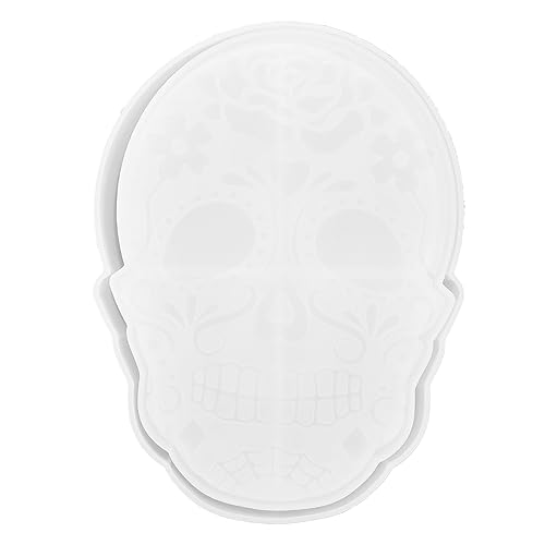 Homoyoyo Halloween Schädel Silikonform Dekorative Schädelbox Gießform für DIY Handwerk Schädel Aufbewahrungsbox Gesundem Silikon für Halloween Homoyoyo Halloween Schädel Silikonform Dekorative Schädelbox Gießform für DIY Handwerk Schädel Aufbewahrungsbox Gesundem Silikon für Halloween von Homoyoyo