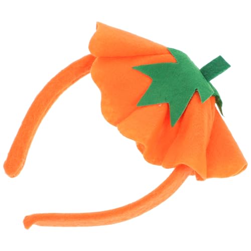 Homoyoyo Halloween Stirnband, Kürbis Haarband, Cosplay Zubehör für Party, Kostüm Accessoire, Orange, 15 x 15 x 1,5 cm Homoyoyo Halloween Stirnband, Kürbis Haarband, Cosplay Zubehör für Party, Kostüm Accessoire, Orange, 15 x 15 x 1,5 cm von Homoyoyo