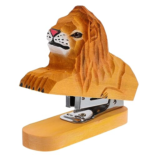 Homoyoyo Handgefertigter Holz Heftgerät Tierform Wiederverwendbar Kreativer Mini Hefter für Büro und Schule Robust und Stilvoll für Studenten und Bastelarbeiten Homoyoyo Handgefertigter Holz Heftgerät Tierform Wiederverwendbar Kreativer Mini Hefter für Büro und Schule Robust und Stilvoll für Studenten und Bastelarbeiten von Homoyoyo