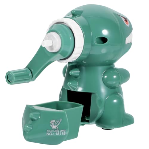 Homoyoyo Handheld Bleistiftspitzer mit Cartoon Dinosaurier Design Tragbarer und Einstellbarer Anspitzer für Schule Büro und Zuhause für Schüler und Schreibwarenliebhaber Homoyoyo Handheld Bleistiftspitzer mit Cartoon Dinosaurier Design Tragbarer und Einstellbarer Anspitzer für Schule Büro und Zuhause für Schüler und Schreibwarenliebhaber von Homoyoyo