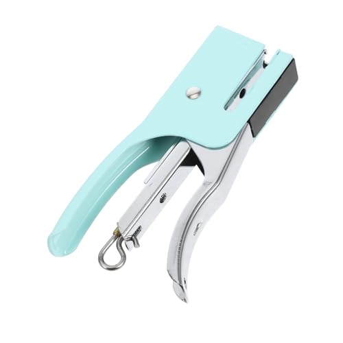 Homoyoyo Handheld Heftgerät Kompakter Tacker für Büro Schule und Zuhause Hohe Kapazität für Ergonomisches Design für Einfachen Einsatz von Homoyoyo