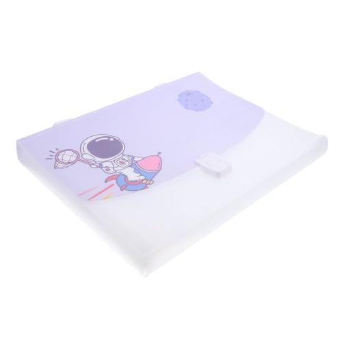 Homoyoyo Handheld Ordner mit Innenraum Wasserdichter Aktenorganizer für Dokumente Etikettenstreifen zur Kategorisierung für Papiere Quittungen Visitenkarten und Tickets von Homoyoyo