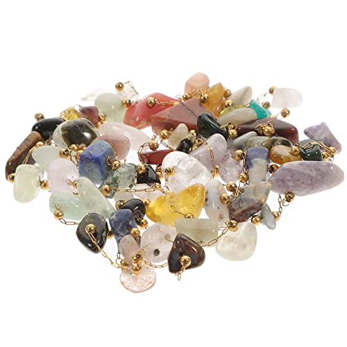 Homoyoyo Handwerk Kristallperlen Strang für DIY Schmuck Natürliche Steine für Armbänder Ohrringe Festliche Bastelprojekte Langlebig und Elegant von Homoyoyo