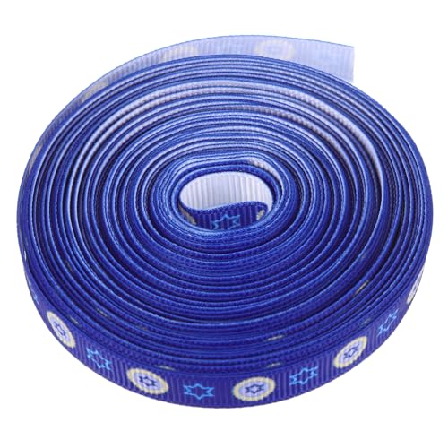 Homoyoyo Hanukkah Dekoratives Geschenkband Breites Stoffband Vielseitiges Verpackungsband für Geschenkboxen Blumensträuße DIY Haarband Bastelzubehör Festliche Schleife Homoyoyo Hanukkah Dekoratives Geschenkband Breites Stoffband Vielseitiges Verpackungsband für Geschenkboxen Blumensträuße DIY Haarband Bastelzubehör Festliche Schleife von Homoyoyo