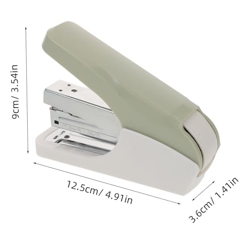 Homoyoyo Heavy Duty Desktop Stapler Single Finger Binding Maschine Leicht Tragbarer Handhefter für Büro Schule Buchbindung Zubehör in Hellgrün Homoyoyo Heavy Duty Desktop Stapler Single Finger Binding Maschine Leicht Tragbarer Handhefter für Büro Schule Buchbindung Zubehör in Hellgrün von Homoyoyo
