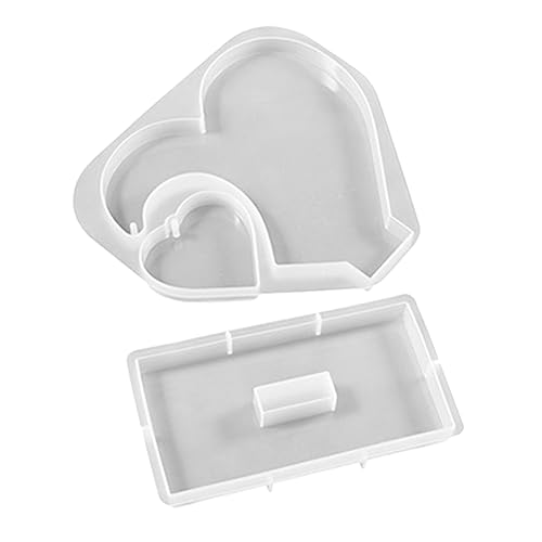 Homoyoyo Herz Silikonformen für DIY Photo Frames Wiederverwendbare Silikonformen für Epoxidharz Einfaches Gießen für Bastelprojekte und Homoyoyo Herz Silikonformen für DIY Photo Frames Wiederverwendbare Silikonformen für Epoxidharz Einfaches Gießen für Bastelprojekte und von Homoyoyo