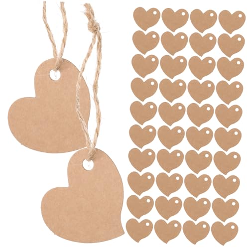 Homoyoyo Herzförmige Kraftpapier Geschenkanhänger Beutel Unregelmäßige Herz Tags für DIY Geschenkverpackung Romantische Papieranhänger für Valentinstag Hochzeit Basteln und Dekoration Homoyoyo Herzförmige Kraftpapier Geschenkanhänger Beutel Unregelmäßige Herz Tags für DIY Geschenkverpackung Romantische Papieranhänger für Valentinstag Hochzeit Basteln und Dekoration von Homoyoyo