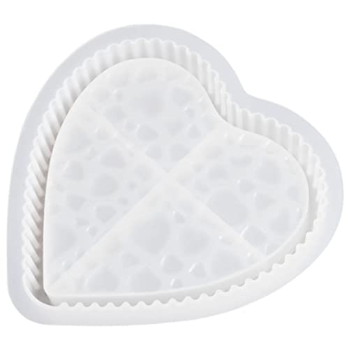 Homoyoyo Herzförmige Silikonform für DIY Projekte Multifunktionale Gießform für Kreative Aufbewahrung für Bastelarbeiten und Dekoration zu Hause Homoyoyo Herzförmige Silikonform für DIY Projekte Multifunktionale Gießform für Kreative Aufbewahrung für Bastelarbeiten und Dekoration zu Hause von Homoyoyo