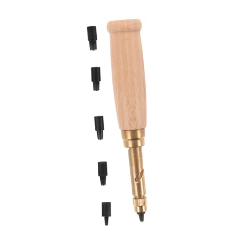 Homoyoyo Hochwertiges Leder Lochstanzer aus Stahl Langlebiges Punch Tool mit Variablen für Gürtel und Robustes Hohlstanze Werkzeug für Präzises Stanzen Multilayer Materialien für Handwerk Homoyoyo Hochwertiges Leder Lochstanzer aus Stahl Langlebiges Punch Tool mit Variablen für Gürtel und Robustes Hohlstanze Werkzeug für Präzises Stanzen Multilayer Materialien für Handwerk von Homoyoyo