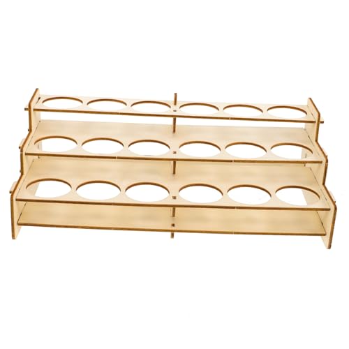 Homoyoyo Holz Farbhalter Pigment Flaschenhalter Organizer für DIY Bastelbedarf Schreibtisch Aufbewahrung Farbtuben Regal Platzsparend Robust Homoyoyo Holz Farbhalter Pigment Flaschenhalter Organizer für DIY Bastelbedarf Schreibtisch Aufbewahrung Farbtuben Regal Platzsparend Robust von Homoyoyo