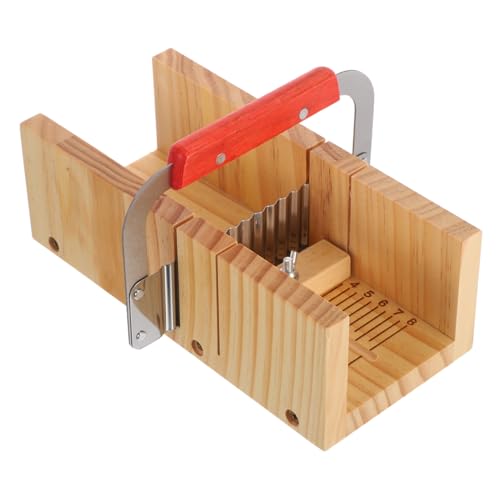 Homoyoyo Holz Seifenschneider mit Wellenklinge Ergonomischer Griff Stabiles Naturholz für Diy Seifenherstellung und Präzises Schneiden Handgemachter Seifenstücke Homoyoyo Holz Seifenschneider mit Wellenklinge Ergonomischer Griff Stabiles Naturholz für Diy Seifenherstellung und Präzises Schneiden Handgemachter Seifenstücke von Homoyoyo