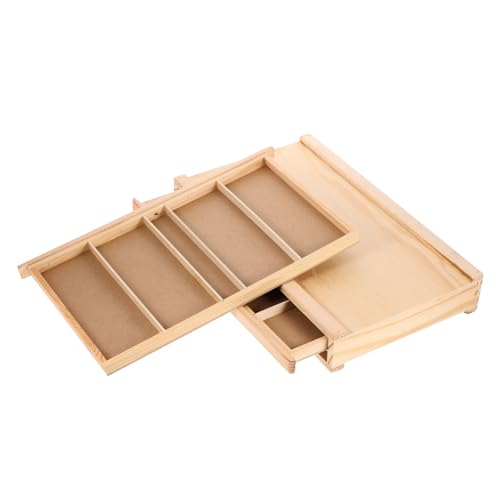 Homoyoyo Holz Stift Organizer mit Multifunktionaler Bleistifthalter für Künstler Lehrer Aufbewahrung von Pinseln und Schreibutensilien Elegantes Design Homoyoyo Holz Stift Organizer mit Multifunktionaler Bleistifthalter für Künstler Lehrer Aufbewahrung von Pinseln und Schreibutensilien Elegantes Design von Homoyoyo