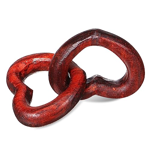 Homoyoyo Holzherz Ornament Naturholz Herzförmiger DIY Schmuckzubehör für Bastelprojekte für Armbänder und Persönliche zur Symbolisierung von Liebe Homoyoyo Holzherz Ornament Naturholz Herzförmiger DIY Schmuckzubehör für Bastelprojekte für Armbänder und Persönliche zur Symbolisierung von Liebe von Homoyoyo