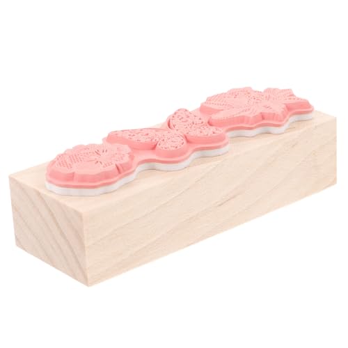 Homoyoyo Holzstempel DIY mit Filigranen Naturmotiven Langlebiger Holzgriff Vielseitig für Scrapbooking Tagebuchgestaltung und Kreative Bastelarbeiten als für Teens von Homoyoyo