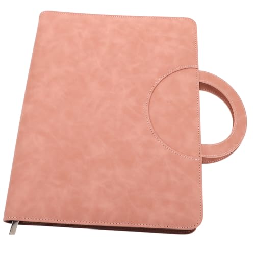Homoyoyo ID-Aufbewahrungstasche Aufbewahrungstasche für Dokumente Brieftasche dokument Zipper -Dokumentfall Heiratsurkunde weicher tragbarer Ordner kleine Taschen mit Reißverschluss Pu Rosa von Homoyoyo