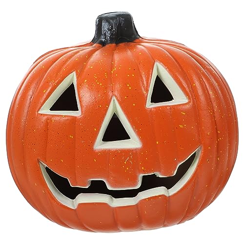 Homoyoyo Jack-O-Laterne Halloween-Kürbis-Lichter Jack-O-Laternen Halloween-Kürbisstatue Leuchtende Kürbis-Halloween-Tischdekoration Für Heimbüro-Spukhausparty Homoyoyo Jack-O-Laterne Halloween-Kürbis-Lichter Jack-O-Laternen Halloween-Kürbisstatue Leuchtende Kürbis-Halloween-Tischdekoration Für Heimbüro-Spukhausparty von Homoyoyo