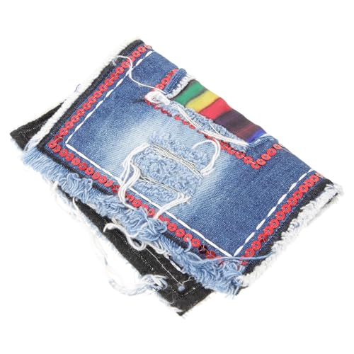 Homoyoyo Jeans Flicken zum Aufbügeln aus Strapazierfähigem Denim Langlebige Reparatur für Kleidung Einfache Anwendung ohne Nähen Waschbar für Arbeit und Freizeit DIY Aufnäher für Styles Homoyoyo Jeans Flicken zum Aufbügeln aus Strapazierfähigem Denim Langlebige Reparatur für Kleidung Einfache Anwendung ohne Nähen Waschbar für Arbeit und Freizeit DIY Aufnäher für Styles von Homoyoyo
