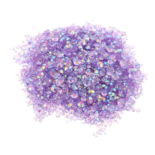 Homoyoyo Jelly Diamond Nail Rhinestones Small Nagelanhänger Für Nägel Nagel Jelly -kristalle Für Nägel Zubehör Für Nagelschmuck Harz Lavendel von Homoyoyo