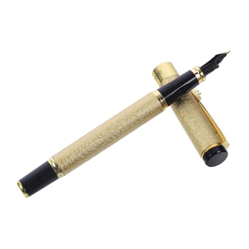Homoyoyo Kalligraphie Füllfederhalter Feine Spitze Metall Federhalter Champagner Gold Schreibgerät für Schüler und Büro Langlebig Homoyoyo Kalligraphie Füllfederhalter Feine Spitze Metall Federhalter Champagner Gold Schreibgerät für Schüler und Büro Langlebig von Homoyoyo