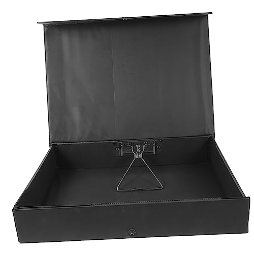 Homoyoyo Kasten Aufbewahrungskiste Schreibtisch Schreibwaren a4 Dokumentinhaber Unterlagen mit lagercontainer vorratsbehälter ordner Aufbewahrung von Fotoboxen Zeitschriftenschutz PVC Black Homoyoyo Kasten Aufbewahrungskiste Schreibtisch Schreibwaren a4 Dokumentinhaber Unterlagen mit lagercontainer vorratsbehälter ordner Aufbewahrung von Fotoboxen Zeitschriftenschutz PVC Black von Homoyoyo