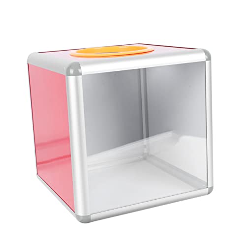 Homoyoyo Kasten -box Tombola-preise Abstimmung Verlosen Hochzeit Spende Zubehör Transparent Für Brautjungfer Spendenfall Tombola-zubehör Einbrennlackplatte Mit Mittlerer Faser von Homoyoyo
