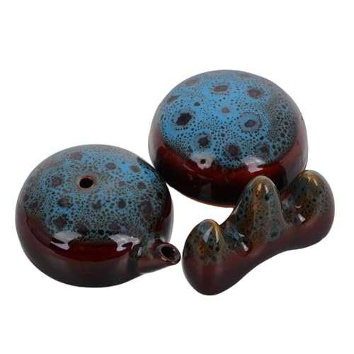 Homoyoyo Keramik Kalligraphie Pinselhalter Set mit Stifthalter und Farbwechselndes Design Robust und Pflegeleicht Traditionelles Chinesisches Schreibzubehör für Schreibtisch und Künstler Homoyoyo Keramik Kalligraphie Pinselhalter Set mit Stifthalter und Farbwechselndes Design Robust und Pflegeleicht Traditionelles Chinesisches Schreibzubehör für Schreibtisch und Künstler von Homoyoyo