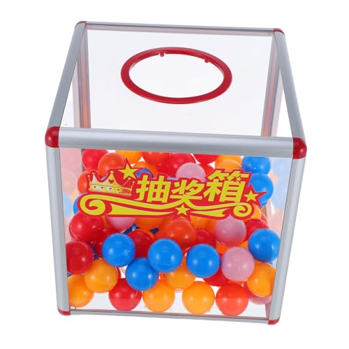 Homoyoyo Klares Acryl Raffle Box mit Bunten Bällen Stabile Spenden und Wahlurne für Charity Geburtstage Jahrestreffen Einfach zu Handhaben Vielseitig Einsetzbar Homoyoyo Klares Acryl Raffle Box mit Bunten Bällen Stabile Spenden und Wahlurne für Charity Geburtstage Jahrestreffen Einfach zu Handhaben Vielseitig Einsetzbar von Homoyoyo