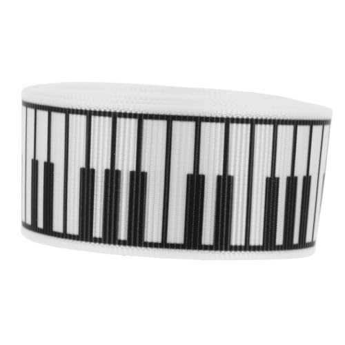 Homoyoyo Klaviermotiv Geschenkband Breit Robustes Vielseitiges Musikband für Geschenkverpackung Schleifenherstellung Partydekoration Abschlussfeiern Valentinstag Homoyoyo Klaviermotiv Geschenkband Breit Robustes Vielseitiges Musikband für Geschenkverpackung Schleifenherstellung Partydekoration Abschlussfeiern Valentinstag von Homoyoyo