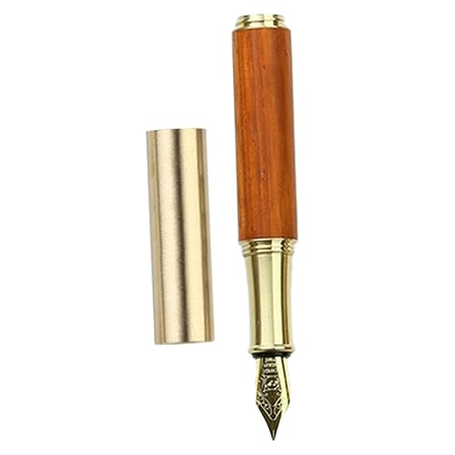 Homoyoyo Kleiner Füllfederhalter Retro Kalligrafie Stift aus Holz und Metall Tragbar für Schule und Büro Geschenkidee für Mädchen und Kinder Homoyoyo Kleiner Füllfederhalter Retro Kalligrafie Stift aus Holz und Metall Tragbar für Schule und Büro Geschenkidee für Mädchen und Kinder von Homoyoyo